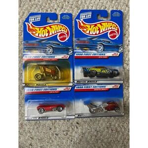 Hot Wheels 1998‎ First Editions Set Express Lane At-A-Tude Cat-A-Pult